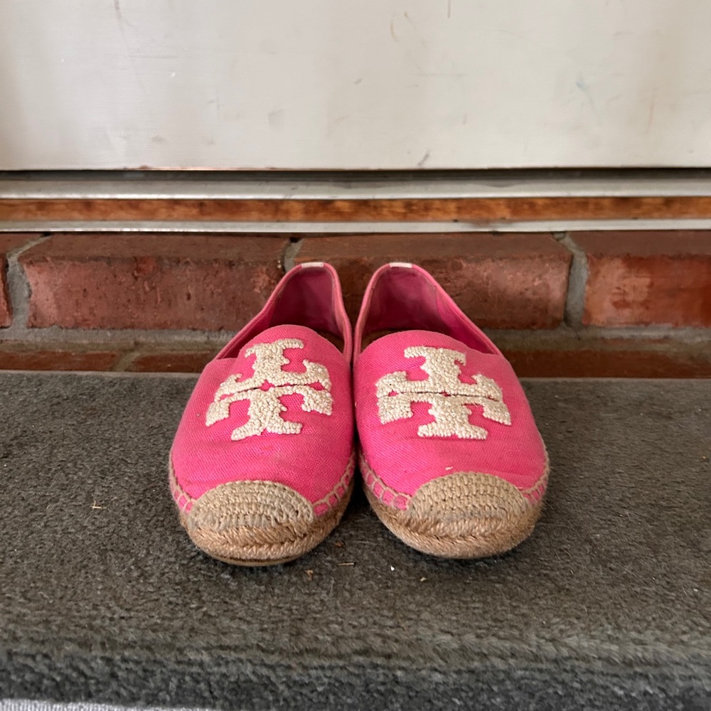Tory Burch Pink Espadrilles